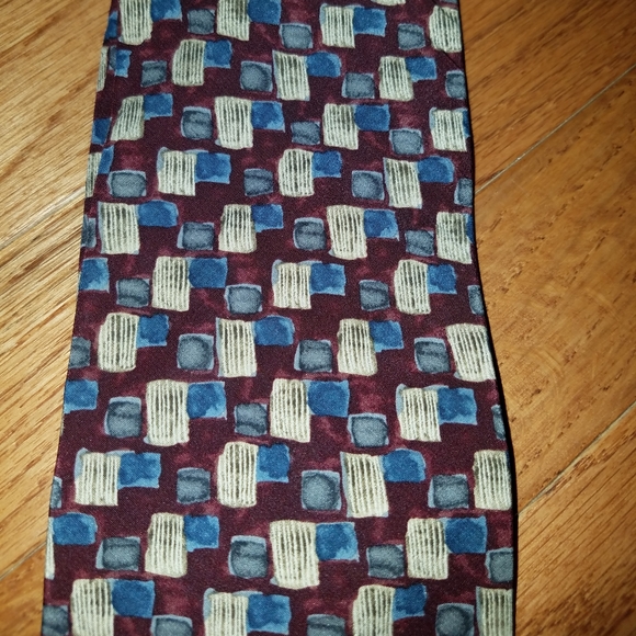 Men's 100% Silk Tie Jimmy V 57"  💞 - Picture 2 of 8